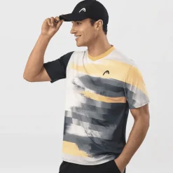 T-SHIRT DA TENNIS DA UOMO HEAD TOPSPIN 811564 NVXV