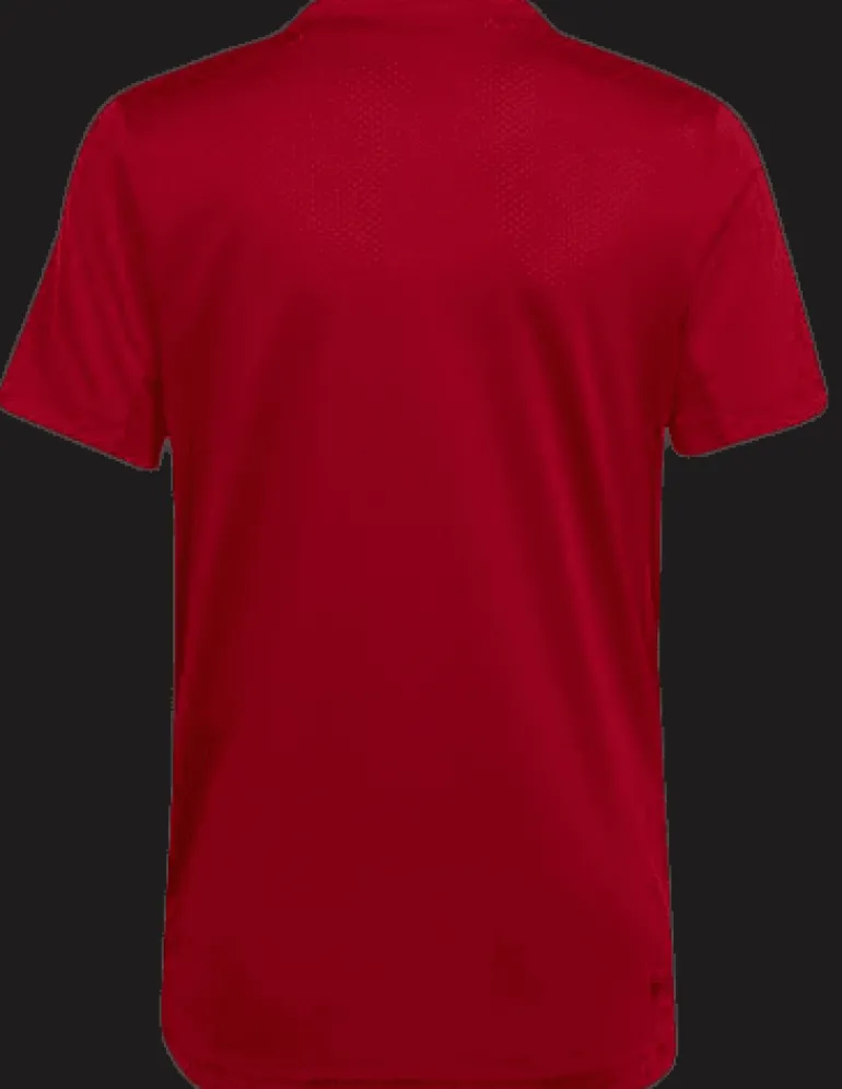 T-SHIRT DA TENNIS JUNIOR ADIDAS CLUB RED HZ9011