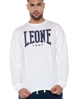 T-SHIRT DA UOMO LEONE T-SHIRT LONG SLEEVES BIG LOGO