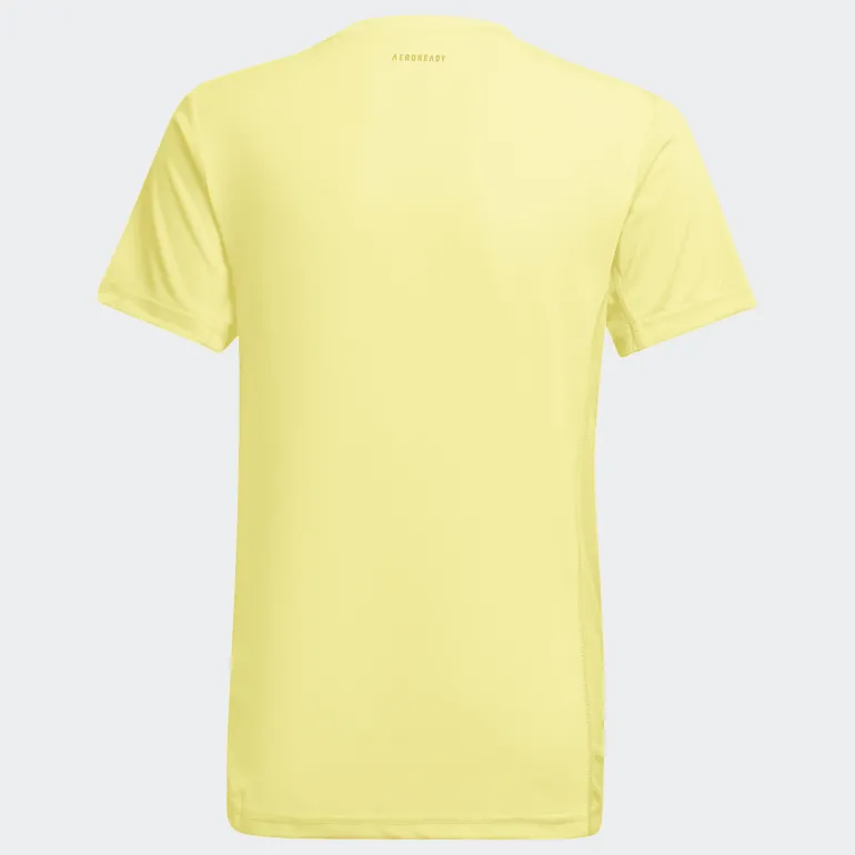 T-SHIRT JUNIOR DA TENNIS ADIDAS B CLUB TEE YELLOW HN6293