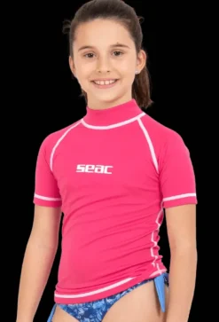T-SHIRT SUN A MANICA CORTA SEAC SUB GIRL ROSA