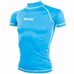 T-SHIRT SUN A MANICA CORTA SEAC SUB BOY AZZURRO