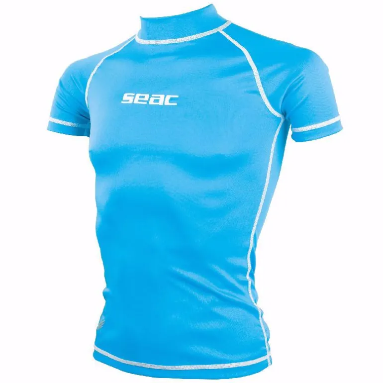 T-SHIRT SUN A MANICA CORTA SEAC SUB BOY AZZURRO