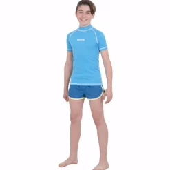 T-SHIRT SUN A MANICA CORTA SEAC SUB BOY AZZURRO