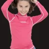 T-SHIRT SUN LONG SEAC SUB GIRL ROSA