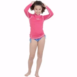 T-SHIRT SUN LONG SEAC SUB GIRL ROSA