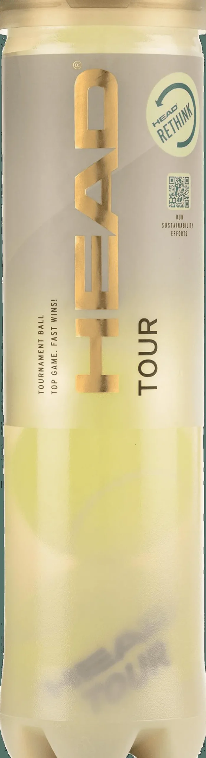 TUBO DA 4 PALLINE DA TENNIS HEAD TOUR