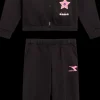 TUTA JUNIOR DIADORA HD FZ LOGO BLACK 102.180962 80013