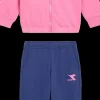 TUTA JUNIOR DIADORA HD FZ LOGO CHATEAU PINK 102.180964 50149