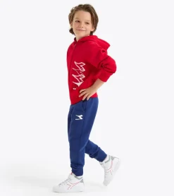 TUTA JUNIOR DIADORA HD FZ LOGO RED SALSA 102.180956 45080