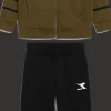 TUTA JUNIOR DIADORA TRACKSUIT FZ CHROMIA 102.178715 70429 WERDE KIWI