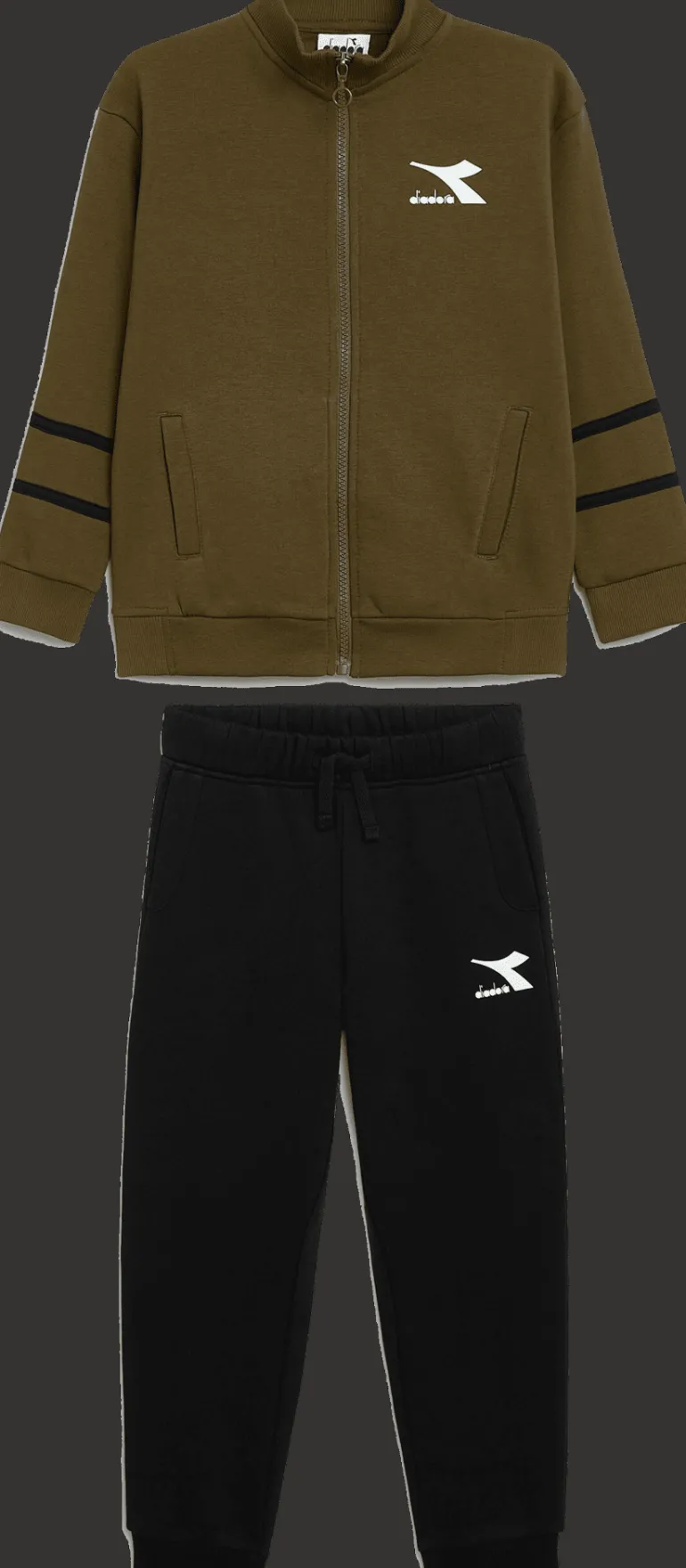 TUTA JUNIOR DIADORA TRACKSUIT FZ CHROMIA 102.178715 70429 WERDE KIWI